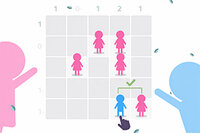 Fiúkat és lányokat párosíts helyesen, minden páros legyen tökéletes