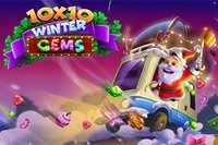 10x10 Winter Gems egy szórakoztató online párosítós játék