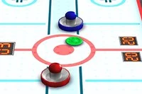A klasszikus Air Hockey háromdimenziós változata