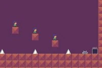 Kísérd biztonságban a klónokat ebben az arcade-stílusú platformerben!