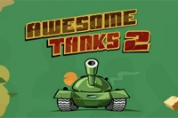Készülj fel az izgalmas tankcsatákra az Awesome Tanks 2 adrenalinlöketével!