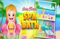 Kényeztessük Baby Hazel-t egy pihentető spa fürdővel