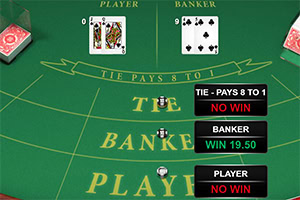 Élvezd a stílusos baccarat játékot