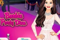 Ma nagy premier van Hollywoodban.  Barbie Party Diva játék.