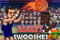 Kosaras Swooshes egy szórakoztató online kosárlabda játék