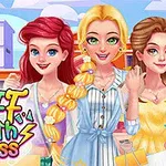Három rajzolt lány vidám arckifejezéssel, színes háttér előtt, „BFF Math Class” felirattal