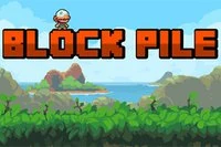 Block Pile egy pixel online árkád játék - milyen magasra jutsz