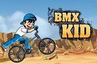 BMX Kid egy könnyen játszható játék gyerekeknek és felnőtteknek