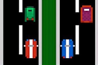 Broom egy magával ragadó pixel verseny a vad, végtelen autópályán