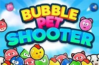 Bubble Pet Shooter egy ügyességi játék, ahol színes buborékokat