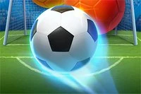 Rúgd a focilabdákat, hogy megtisztítsd a pályát a Bubble Shooter Soccer