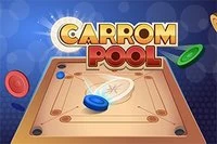Klasszikus Carrom Pool játék korongokkal