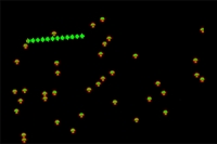 Centipede egy fix lövöldözős arcade játék