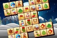 Klasszikus Mahjong játék karácsonyi témával