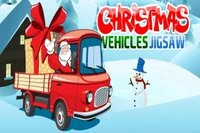 Karácsonyi Járművek Kirakós egy ingyenes online puzzle játék