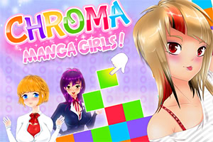 Chroma Manga Lányok egy színes logikai játék