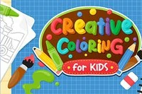 Ebben a HTML5 játékban, a Creative Coloringban, aranyos képeket festhetsz