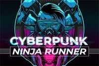Cyberpunk Ninja Runner izgalmas parkour versenyjáték