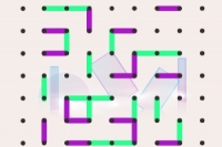 Dots and Lines egy szórakoztató és egyszerű klasszikus toll és papír