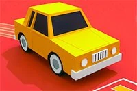 Húzz vonalakat az autók megfelelő parkolóhelyére parkolás céljából