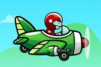 Flight in Rain egy HTML5 arcade játék, tartsd lenyomva a képernyőt a