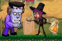 Frankenstein segítségre szorul, hogy megmentse barátnőjét a gonosz erőktől!
