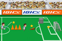 Freekick Training egy HTML5 Sportjáték