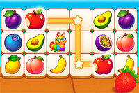 Fruit Connect 3 egy színes, gyümölcsös táblakirakós játék