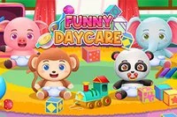 Funny Daycare című játékban aranyos állatfigurákat gondozhatsz és