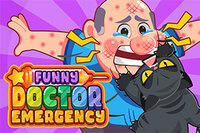 Vidám vészhelyzetek és mosolygó betegek a Funny Doctor Emergency játékban