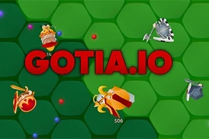 Zöld hatszögletű mintás háttérben piros GOTIA