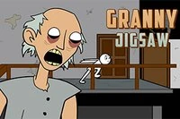 Rakd össze a granny témájú online kirakós játékot