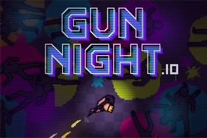 Neon stílusú Gun Night 