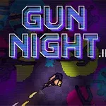 Neon stílusú Gun Night 