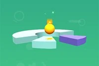 Akciódús online változat a Helix Jump játéknak