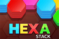 Hexa Stack egy új hatszöges kirakós, amely nyugodt játékmenetet és okos