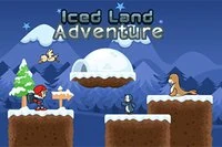 Iced Land Adventure egy kaland platformjáték