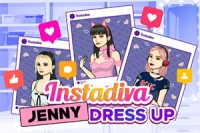Ideje felöltöztetni Jenny-t ebben a szórakoztató öltöztetős játékban