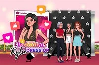 Kényelmesen öltöztetheted fel Kylie-t ebben a szórakoztató öltöztetős