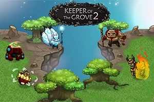 Színes fantasy táj sziklákkal, fákkal és különféle lényekkel egy felirattal a kép tetején