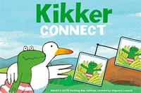Kikker puzzle játék Max Velthuijs-tól