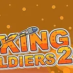 Katona sisakban rakétavetővel, a háttérben a King Soldiers 2 felirat