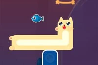 Vezesd macskádat halak felé, és mássz létrákon ebben a furcsa platformer