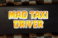 Mad Taxi Driver egy nagyszerű HTML5 versenyjáték