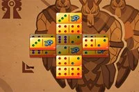 Mahjong Solitaire játék és Dominó keresztezése