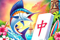 Gyűjtsd össze az összes hawaii tárgyat a napi Mahjong at Home játékban