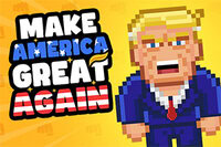Make America Great Again — vicces játékmenetű hírességi birkózós játék