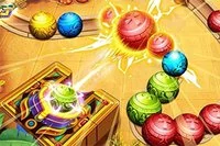 Marble Dash egy üveggolyó Zuma lövöldözős játék