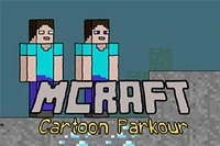 Cartoon blokkvilágban kell túlélned rajzolói figurákkal.