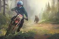 Ez egy kihívásokkal teli motoros játék, amely próbára teszi ügyességedet